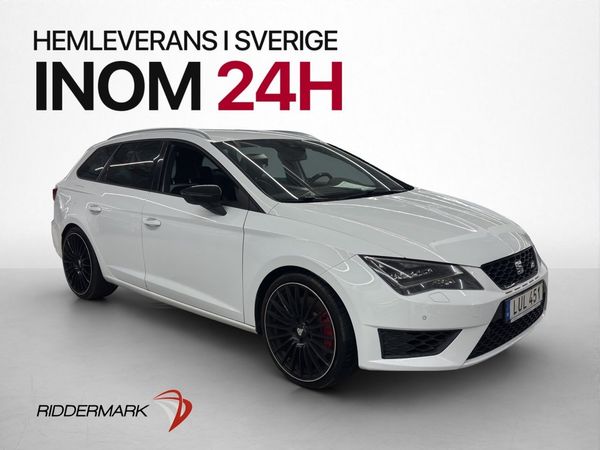 Seat Leon ST 280hk Cupra M/K-Värmare P-sensorer Alcantara - 2015