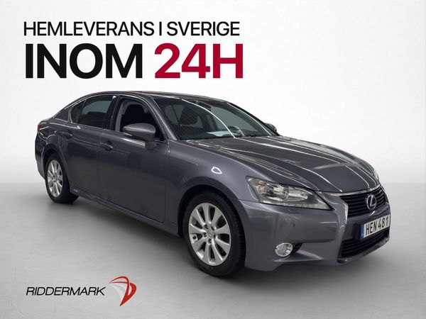 Lexus GS 300h 2.5 CVT 223hk Kamera Elstol M/K-Värm Keyless - 2013