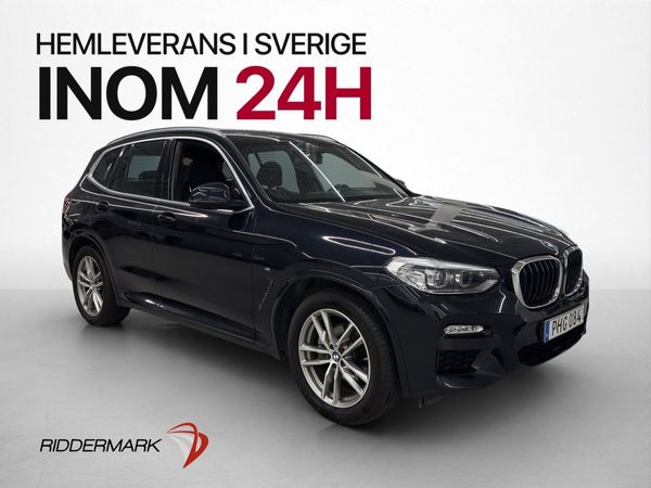 BMW X3 XDrive20d 190hk M Sport Kamera Rattvärme Navi - 2018
