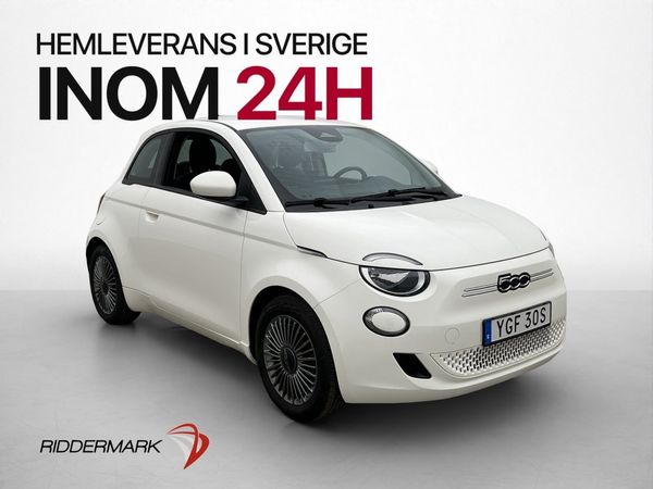 Fiat 500e 95hk 23.7kWh Keyless Bluetooth Keyless AC - 2021