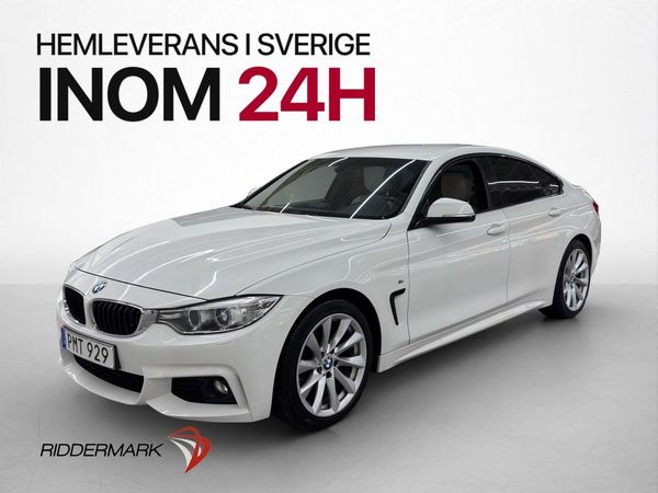 BMW 420 D Gran Coupé 190hk M-Sport Dragkrok Skinn P-sensorer - 2015