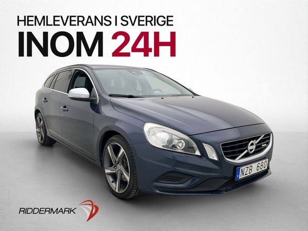 Volvo V60 T4F 180hk R Design Värmare Endast 0.70l/mil - 2012