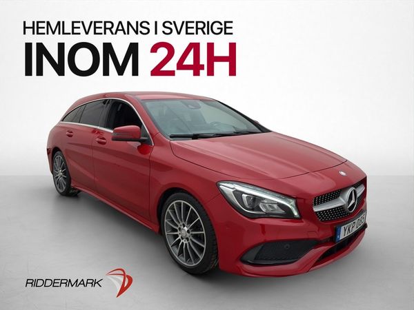 Mercedes CLA200 AMG Kamera Sensorer Skinn/Alcantara - 2017