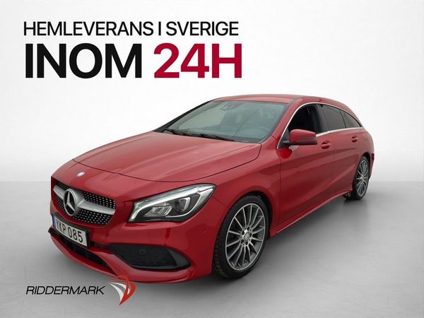 Mercedes CLA200 AMG Kamera Sensorer Skinn/Alcantara - 2017