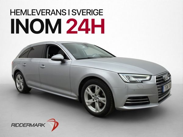 Audi A4 2.0 TFSI 190hk Drag Endast 0.56l/mil Cockpit Kamera - 2018