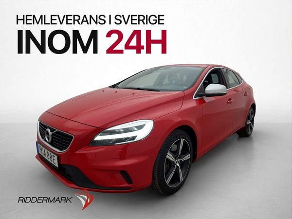 Volvo V40 T3 152hk R-Design VoC Värmare Skinn/Tyg P-Sensorer - 2019