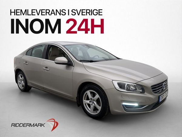 Volvo S60 D4 181hk Momentum Värmare Skinn Rattvärme - 2015