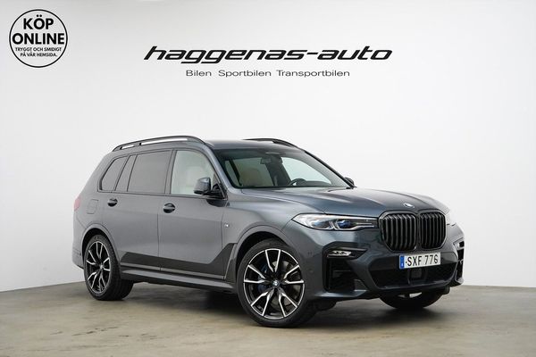 BMW X7 xDrive40d / 340hk / 7-sits / Pano - 2022