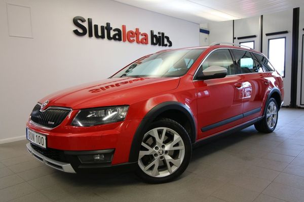 Skoda Octavia Scout 2.0 TDI 4x4 Premium Aut Drag Navi S/V - 2016
