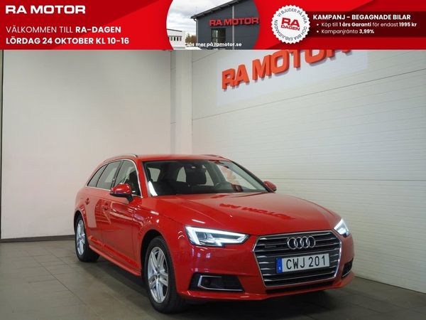 Audi A4 Avant 2.0 TDI Quattro Aut 190hk Proline Drag D-Värm - 2018