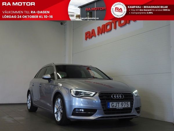 Audi A3 Sportback 2.0 TDI 150hk Quattro Drag Dieselvärmare PDC - 2016