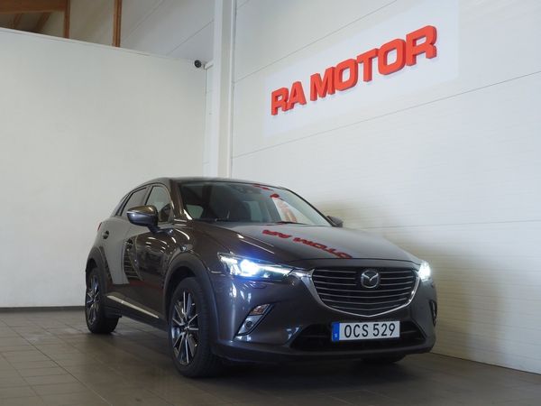 Mazda CX-3 1.5 AWD Optimum 105hk | BOSE| D-Värmare| B-Kamera| HUD| - 2016
