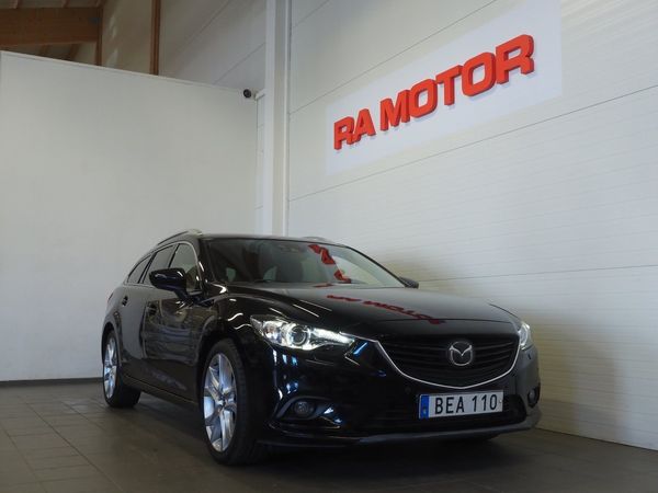 Mazda 6 Wagon 2.2 SKYACTIV-D Optimum 175hk | B-Kamera | Navi | - 2014