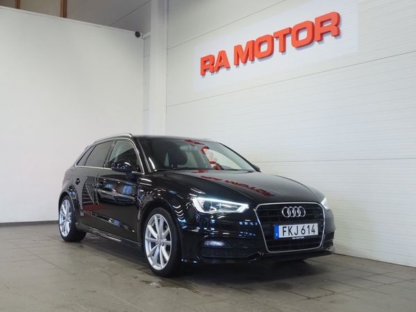 Audi A3 SB 2.0 TDI 150hk S Tronic S-Line M-Värm Navi Alcantara - 2015