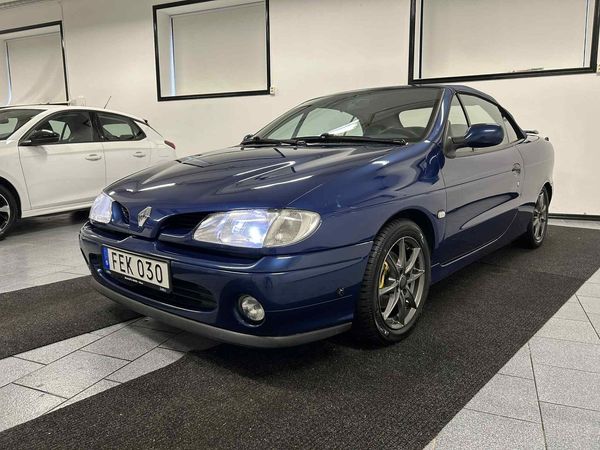 Renault Megane Cabriolet 1.6 e 90 hk NYBES ua TOPPSKICK 9500 mil - 1998