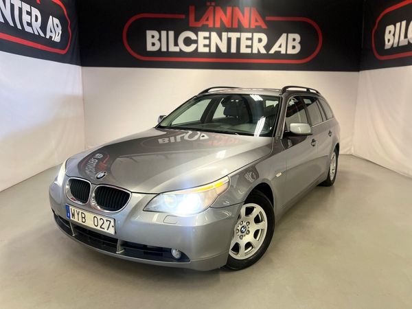 BMW 525 i Touring Aut Drag Låg års PDC Skinn Ny besiktad SoV - 2005