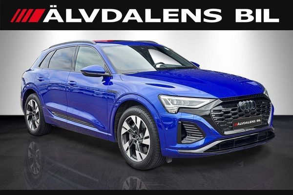 Audi Q8 55 e-tron Q S-Line 408hk, B&O, Panorama, Matrix, Moms - 2024