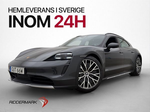 Porsche Taycan 4 Cross Turismo 381hk Luftfjäd Pano BOSE MOMS - 2022