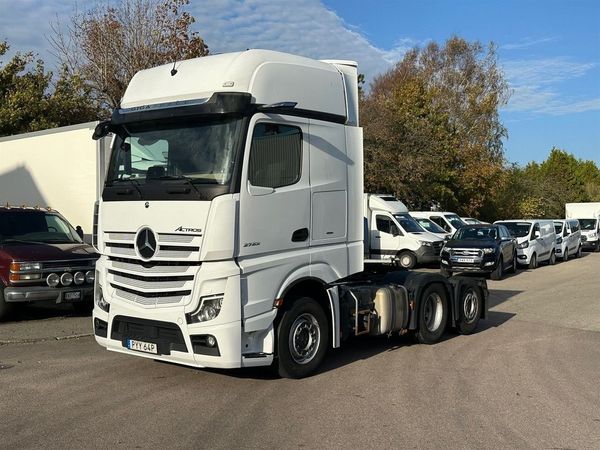Mercedes Actros 2753 Gigaspace 530hk dragbil uthyres - 2021