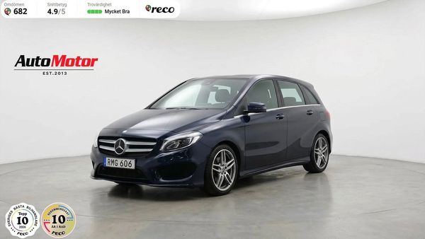 Mercedes B200 d AMG 7G 136hk Panorama/Värmare/H&K - 2018