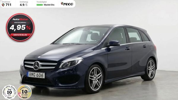 Mercedes B200 d AMG 7G 136hk Panorama/Värmare/H&K - 2018