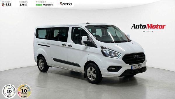 Ford Transit Custom 320 Kombi 2.0 9-sits/lång/Värmare - 2021