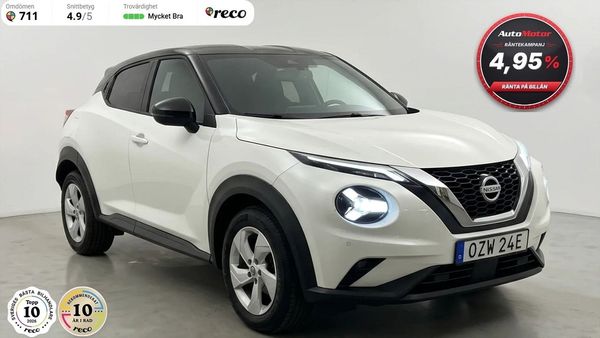 Nissan Juke 1.0 Automat 114hk Backkamera/Navi - 2021