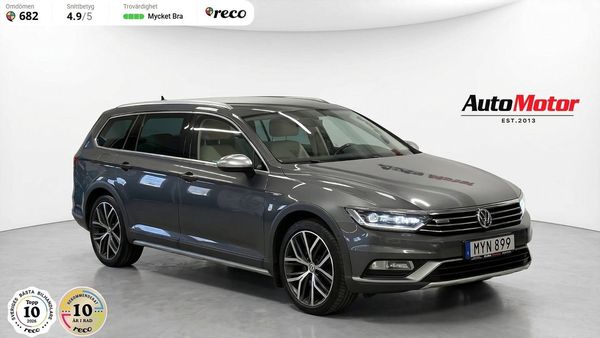 Volkswagen Passat Alltrack 2.0 TDI 4Motion 240hk Nybytt kamrem - 2016