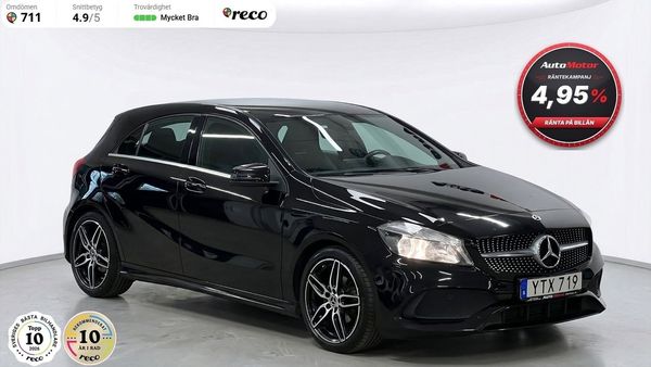 Mercedes A180 d d AMG 109hk SoV däck - 2018