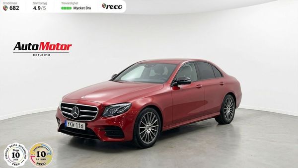 Mercedes E220 d d AMG 4M 9G 194hk Widescreen - 2017