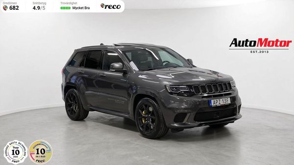 Jeep Grand Cherokee SRT Trackhawk 6.2 V8 4WD 710hk Moms/Leasbar - 2019