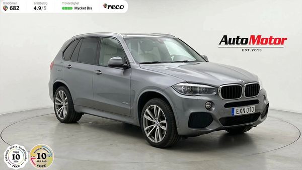 BMW X5 xDrive30d M-sport 258hk Drag/Värmare/Fullservad - 2015