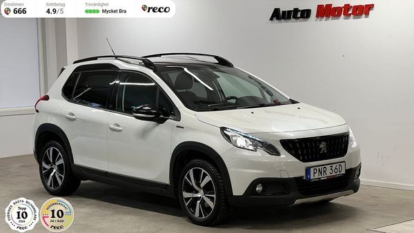 Peugeot 2008 GT-Line 1.2 Panorama/Nybytt Kamrem - 2019