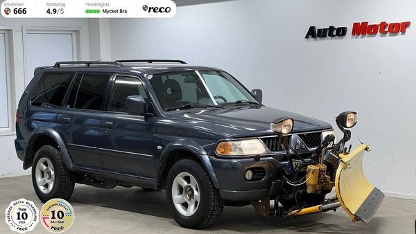 Mitsubishi Pajero Sport 3.0 V6 4WD 170hk Plogbil/Drag 3,45% RÄNTEKAMPANJ - 2006