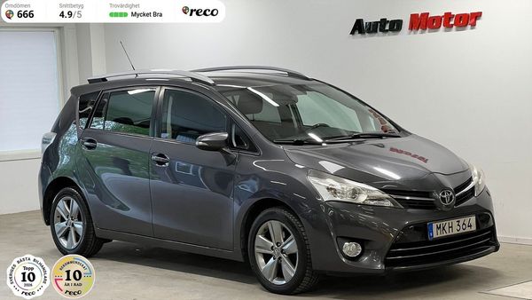 Toyota Verso 1.6 7-sits Backkamera 111hk - 2014