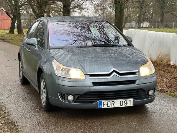Citroen C4 1.6 HDiF EGS Svensksåld, Automat, Lågmil. - 2007