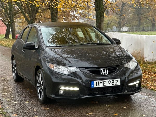 Honda Civic 1.8 i-VTEC Sport, Svensksåld, Backkamera, Lågmil - 2015