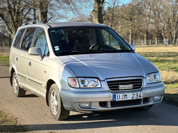 Hyundai Trajet 2.0 7 sits Svensksåld, Dragkrok, Går bra. - 2004