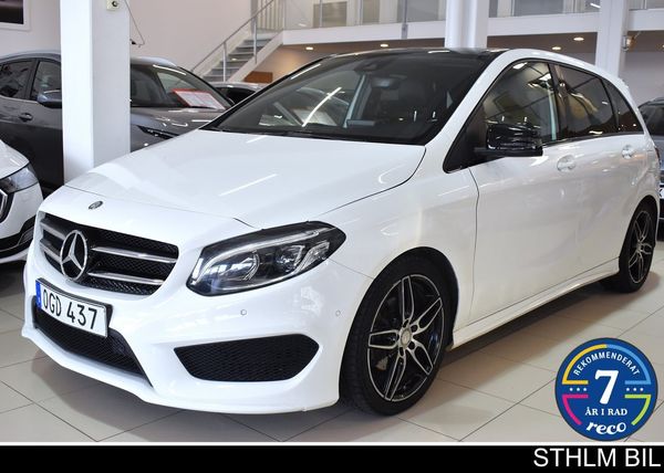Mercedes B180 d Aut AMG Panorama Dragkrok Carplay - 2017