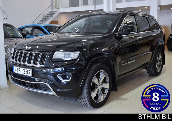 Jeep Grand Cherokee 3.0 V6 CRD 4WD Overland Panorama Dragkrok - 2014