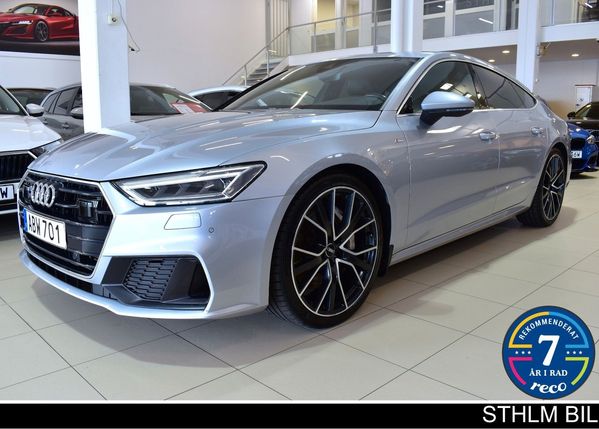 Audi A7 55 TFSI q 340hk S Tronic S-Line Värmare B&O Navi LED - 2019