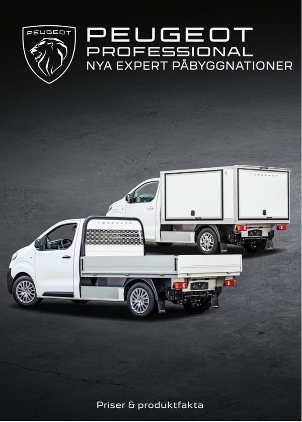Peugeot Expert Boxline Skåp mått 2400x1860x1160 - 2025