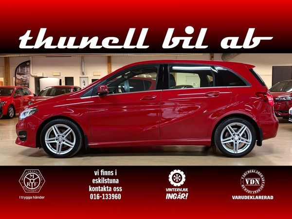 Mercedes B200 d 4MATIC Progressive 136HK-AUT-VHJUL-BKAMERA-CARPLAY - 2017