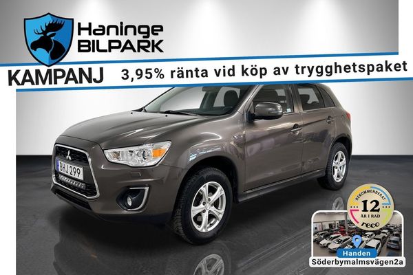Mitsubishi ASX 2.2 Di-D 4WD Comfort/SUPERDEAL 3,95´%/LÅGMILARE - 2014