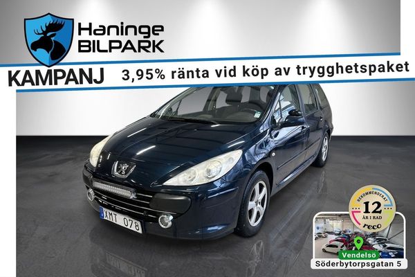 Peugeot 307 1.6 / BESIKTIGAD / SUPERDEAL 3,95% / - 2007