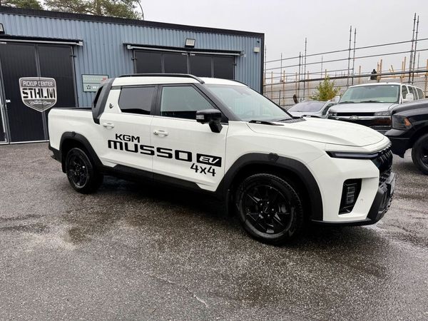 KGM Musso EV 4x4 Blackline 80,6kwh inkl vagnskadegaranti - 2025
