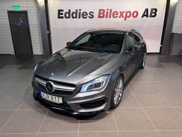 Mercedes CLA45 AMG 4MATIC Shooting Brake 381 hk - 2016