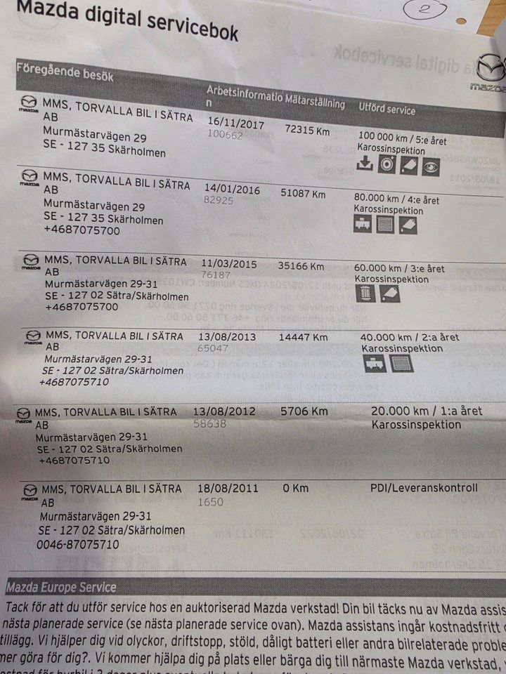 Mazda 5 bild 17