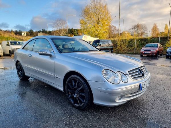 Mercedes CLK320 Coupé Automat Elegance 218hk / Ny Besiktigad - 2004