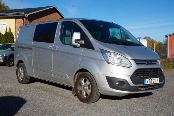 Ford Transit Custom 340 Crew Van 2.0 TDCi Aut Drag Värmare - 2018